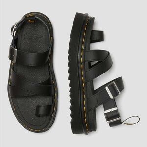 Dr Martens Avry hydro Leather Strap Sandals